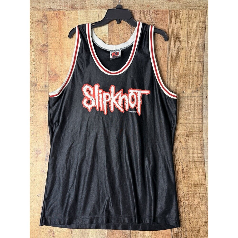 Vintage 1999 Slipknot K1 Metal Band Jersey XL Made USA Nu Metal Y2K